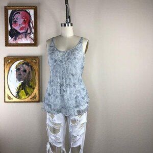 Armani Collezioni Silk Biased 90's Abstract Blouse